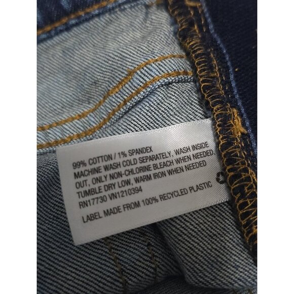 Isabel Maternity by Ingrid & Isabel Women's Jean Shorts Size 10 Denim Side Panel - Picture 6 of 8